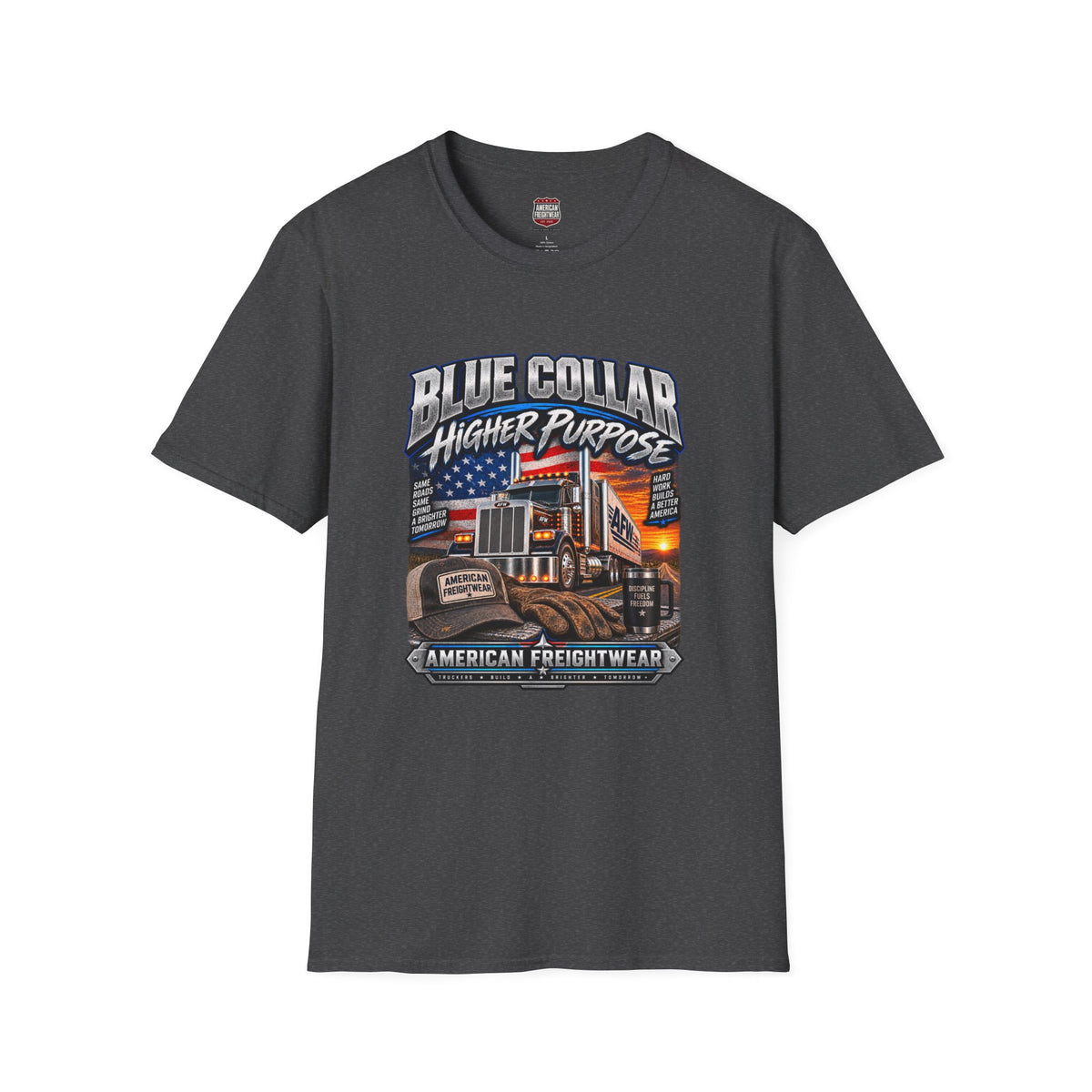 Blue Collar, Higher Purpose Unisex T-Shirt