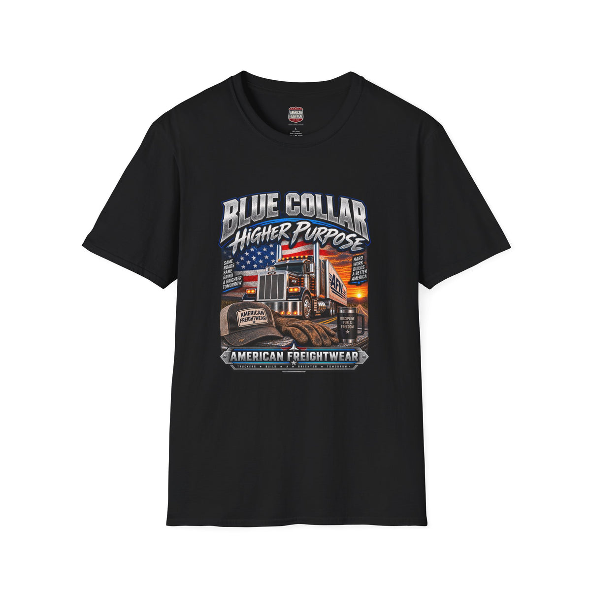 Blue Collar, Higher Purpose Unisex T-Shirt
