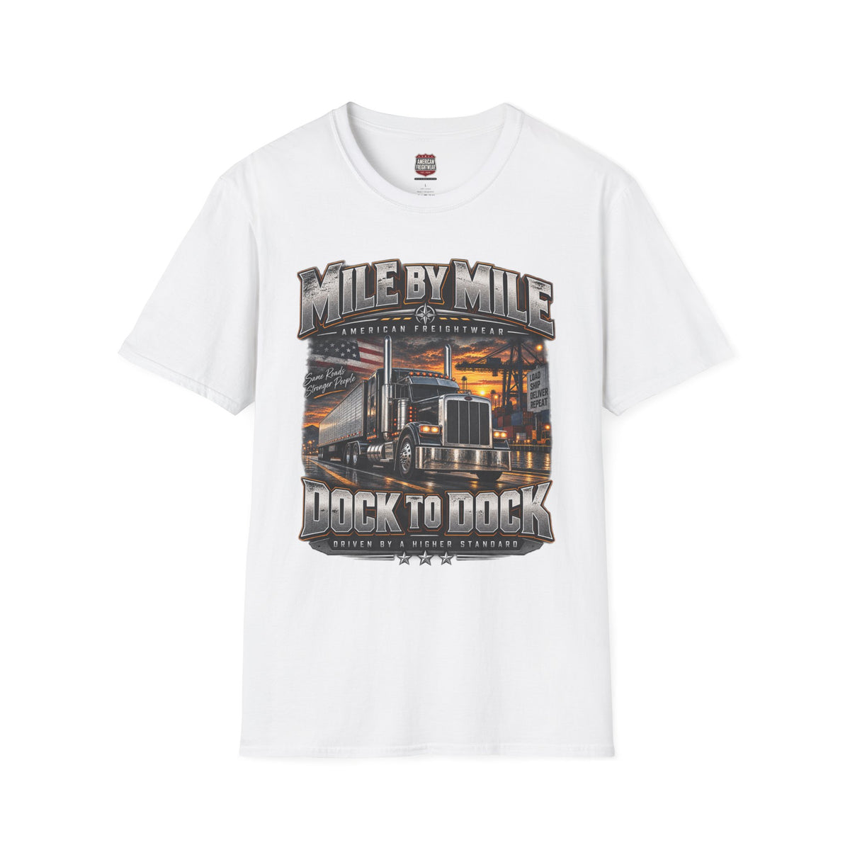 Mile by Mile, Dock to Dock Unisex T-Shirt