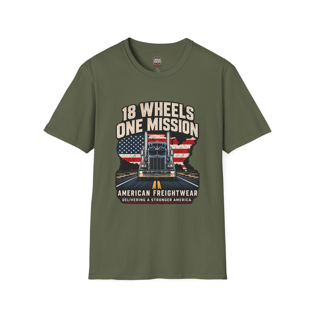 18 Wheels, One Mission Unisex T-Shirt