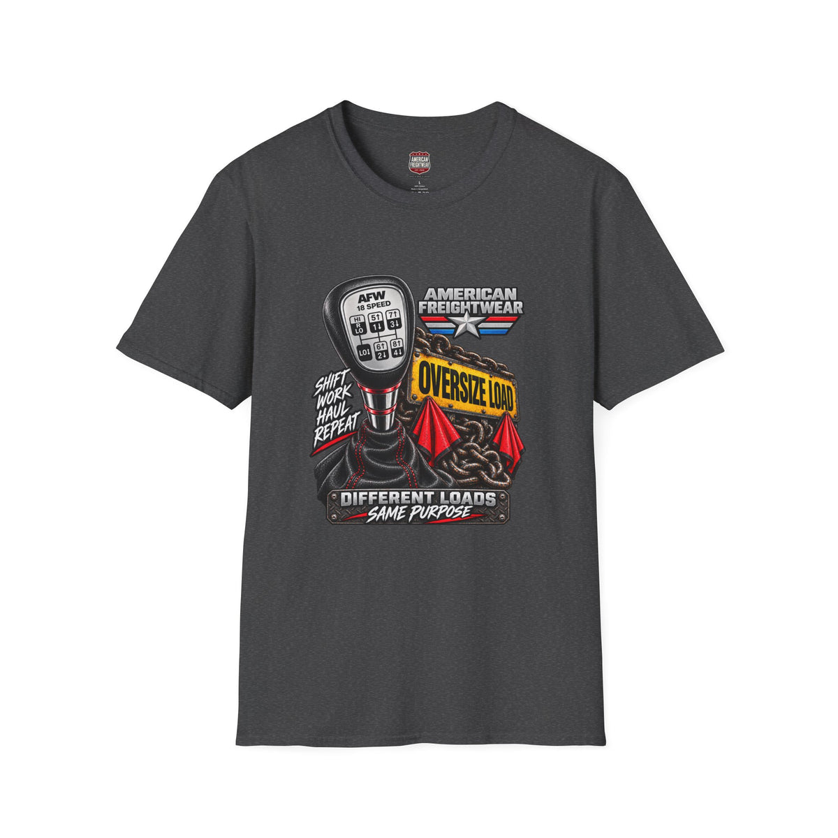 Shift, Work, Haul, Repeat Unisex T-Shirt