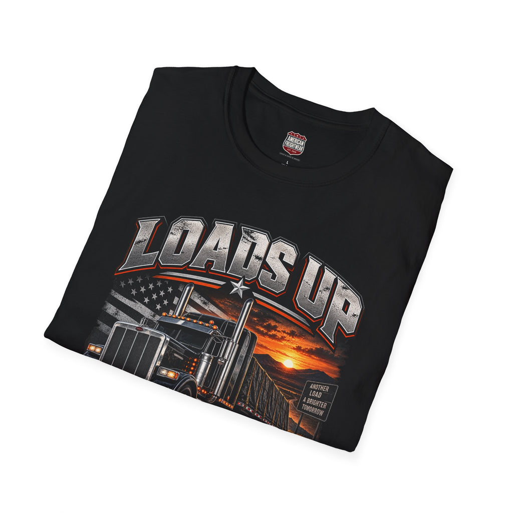 Loads Up, Miles Down Unisex T-Shirt
