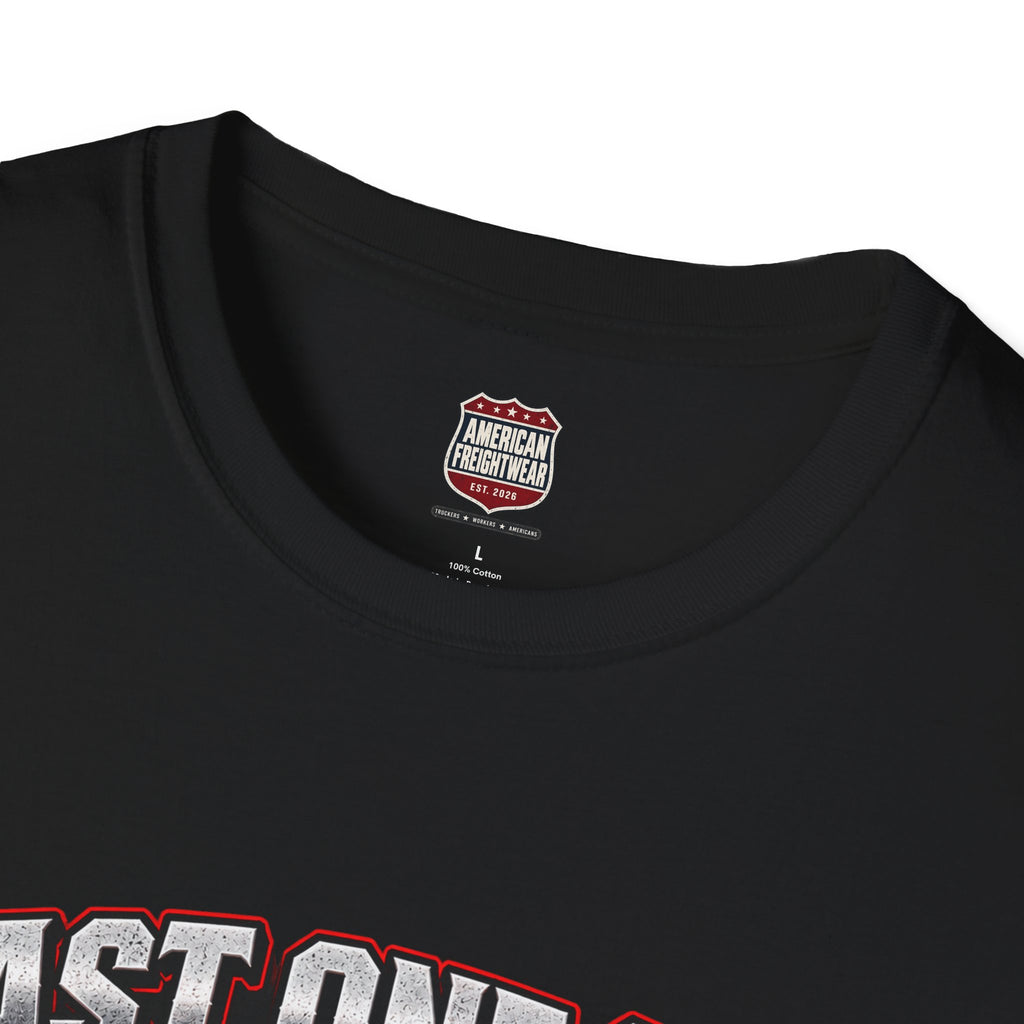 Last One Out, First One Moving Unisex T-Shirt