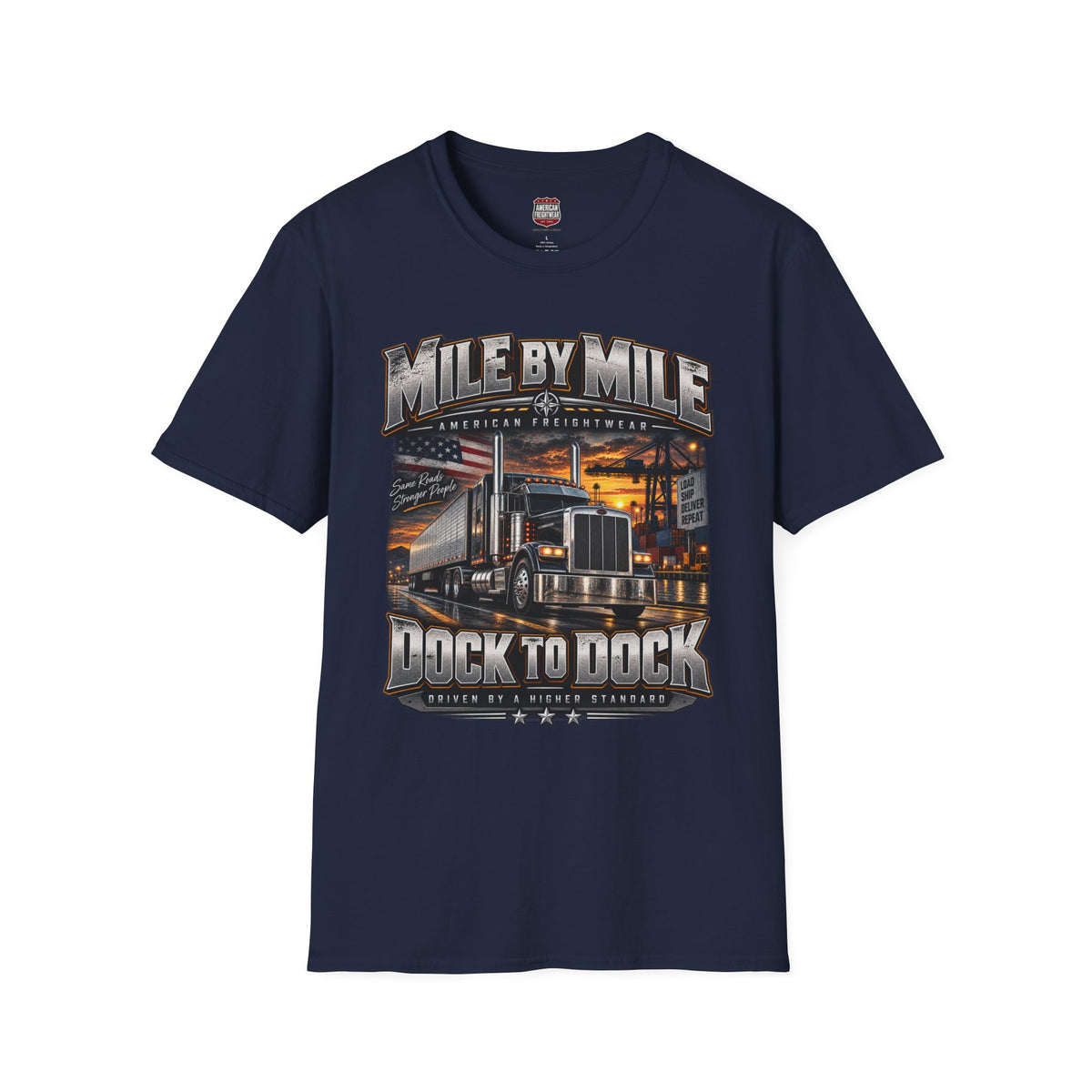 Mile by Mile, Dock to Dock Unisex T-Shirt