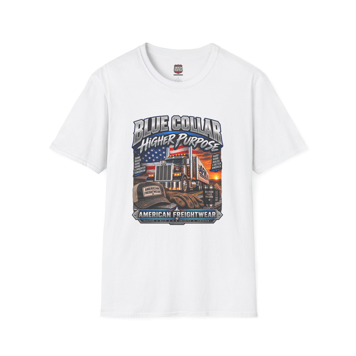 Blue Collar, Higher Purpose Unisex T-Shirt