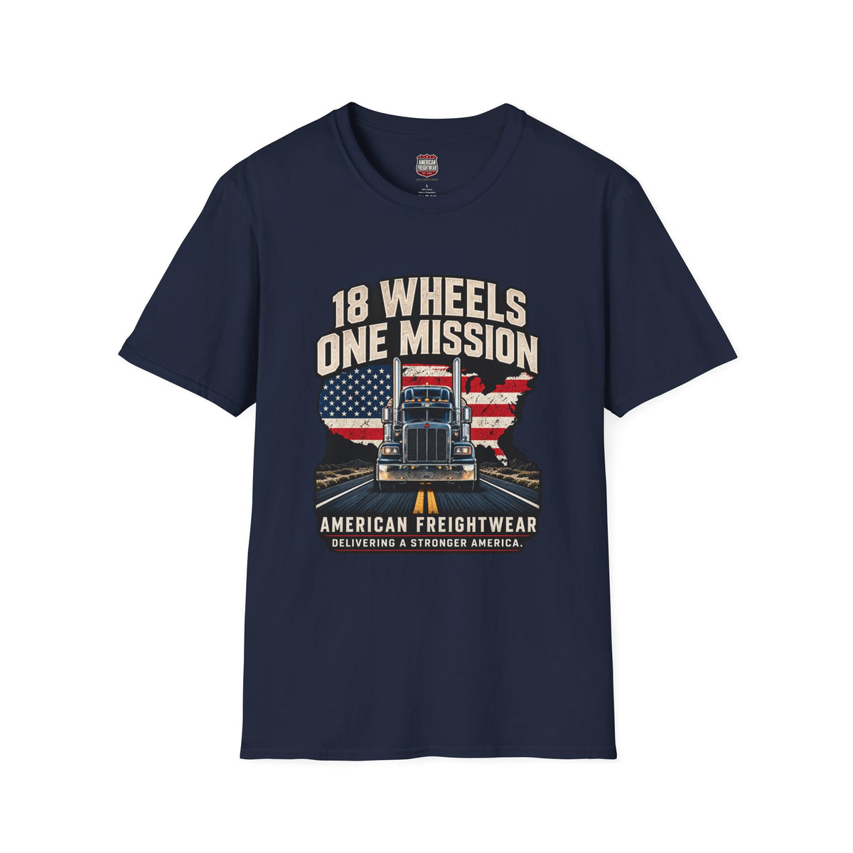 18 Wheels, One Mission Unisex T-Shirt