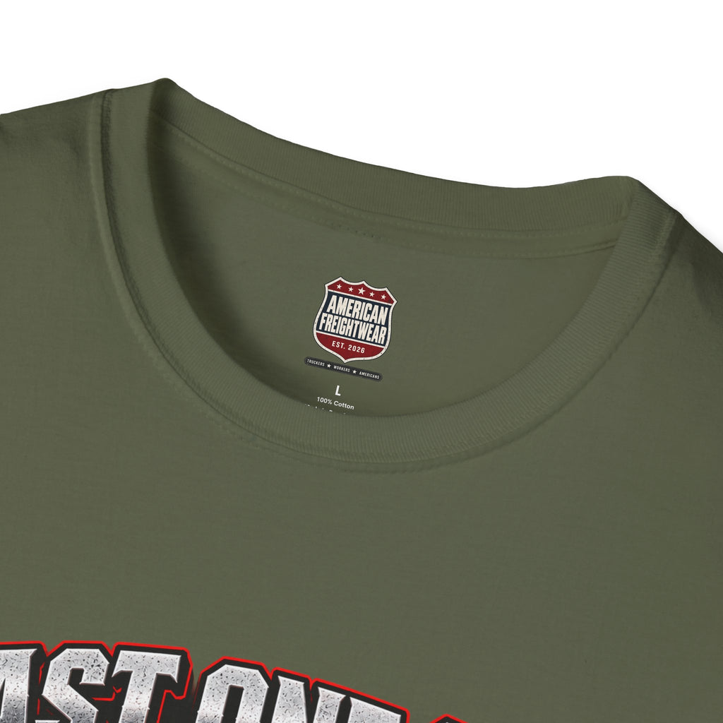 Last One Out, First One Moving Unisex T-Shirt