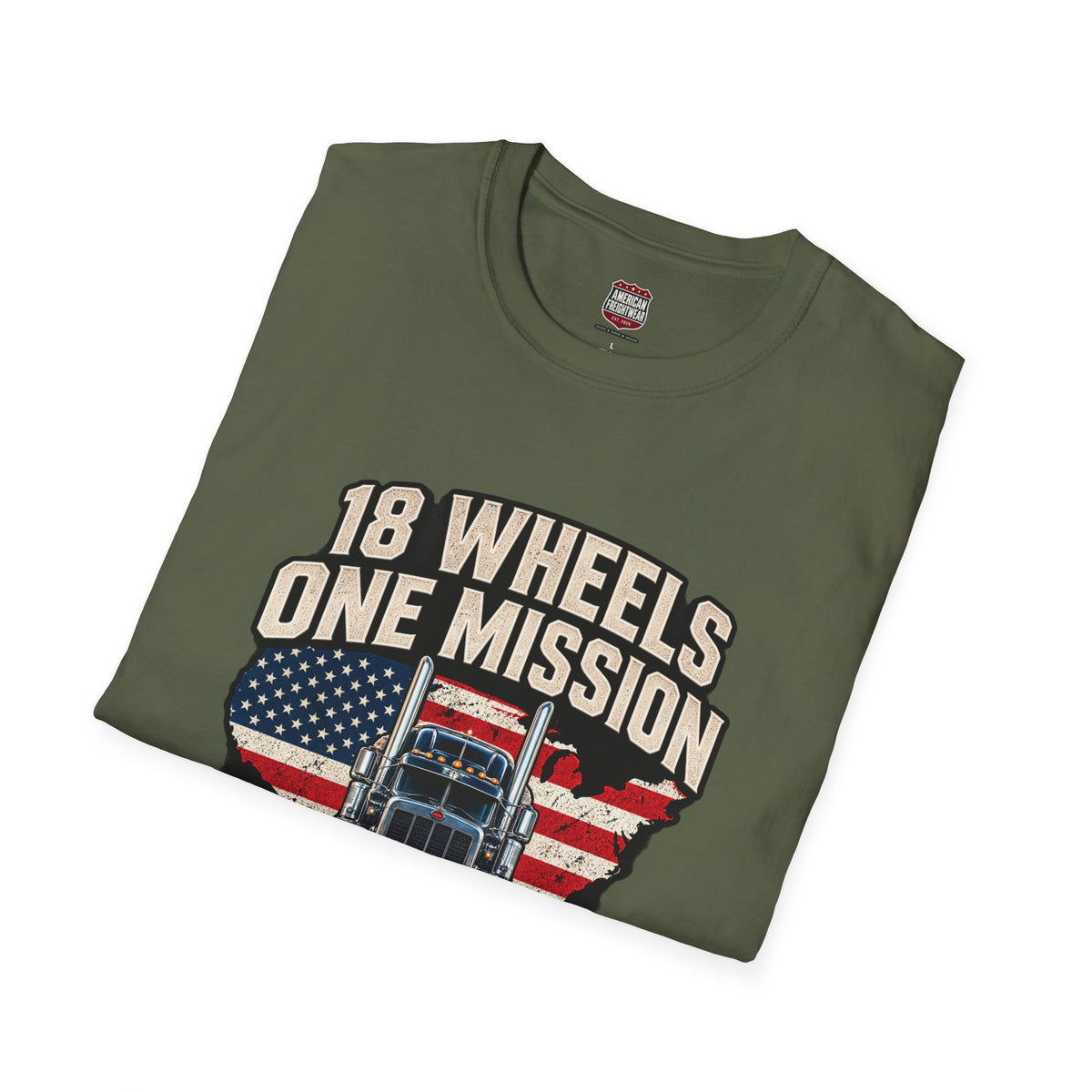 18 Wheels, One Mission Unisex T-Shirt
