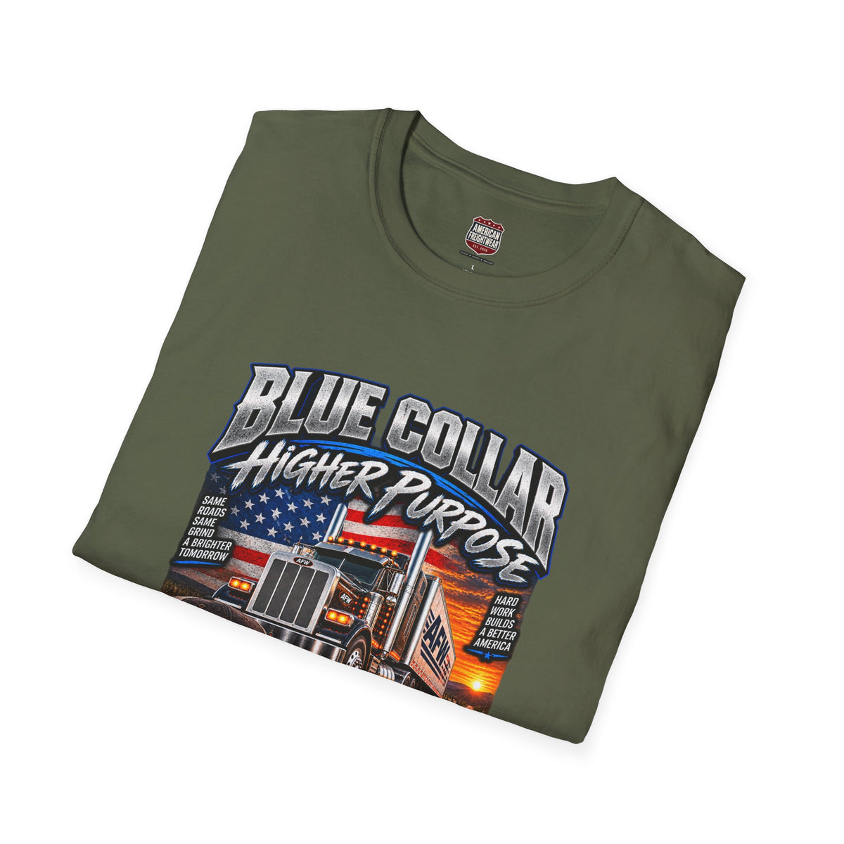 Blue Collar, Higher Purpose Unisex T-Shirt