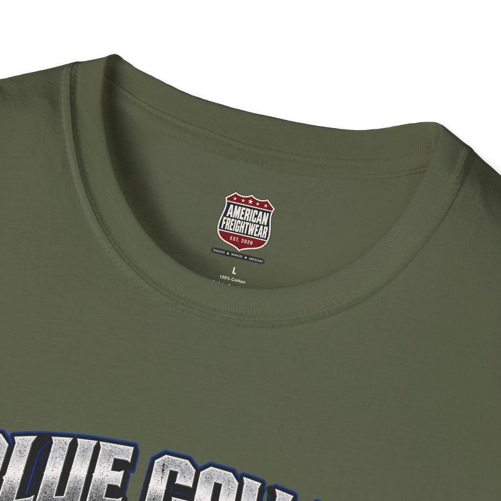 Blue Collar, Higher Purpose Unisex T-Shirt