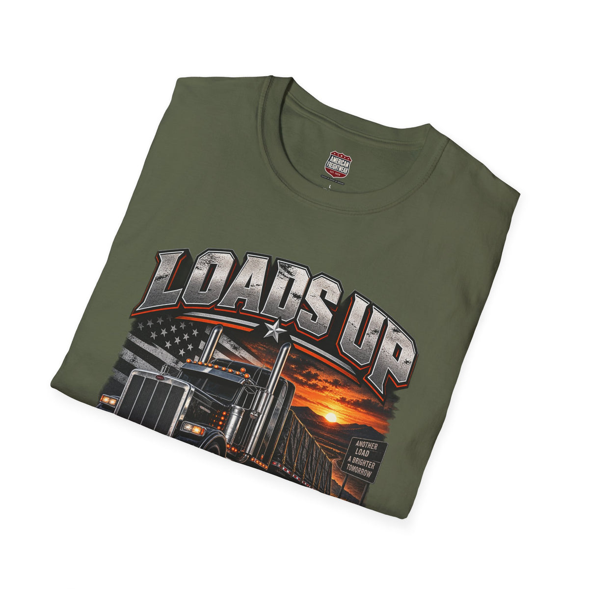 Loads Up, Miles Down Unisex T-Shirt