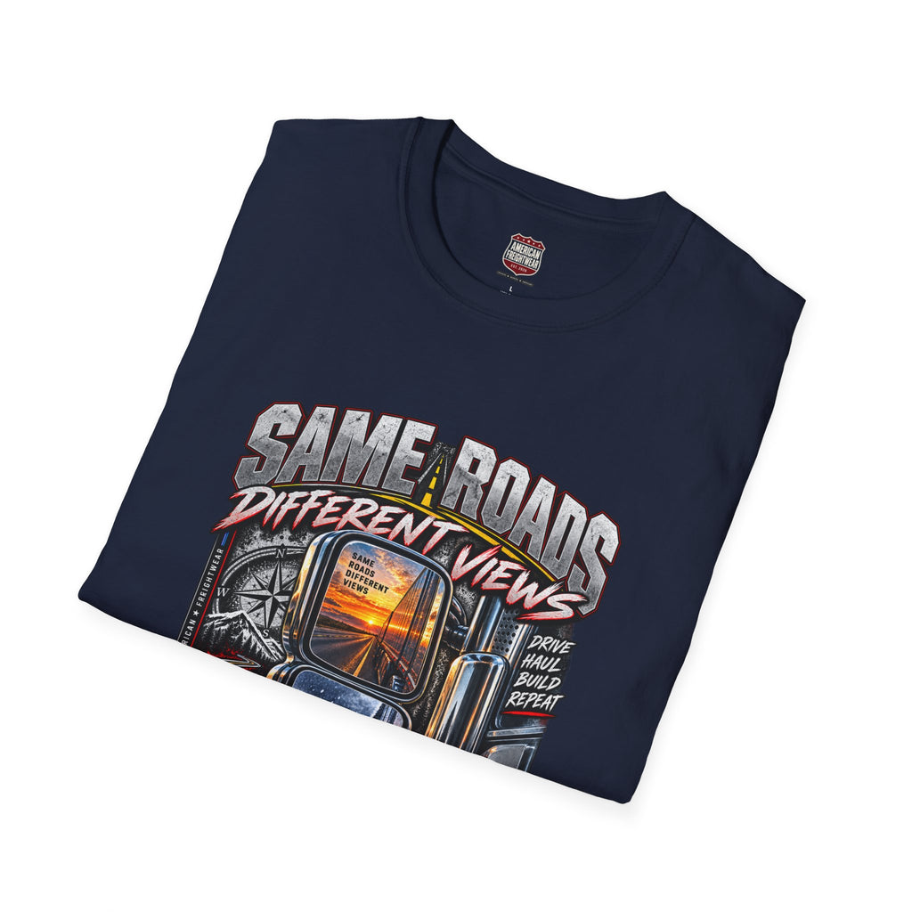 Same Roads, Different Views Unisex T-Shirt