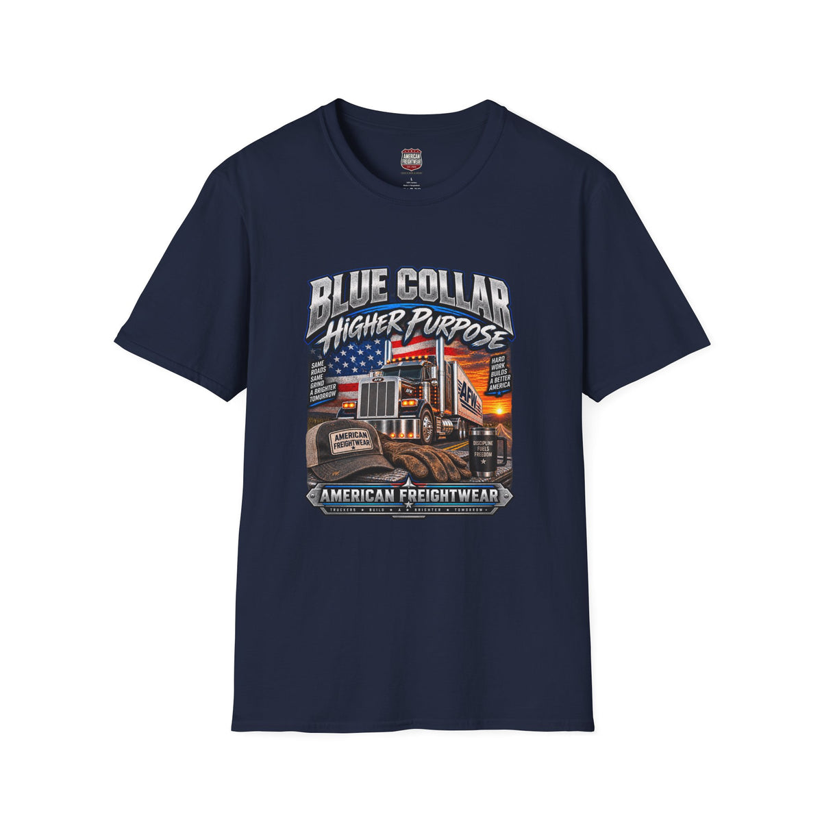 Blue Collar, Higher Purpose Unisex T-Shirt