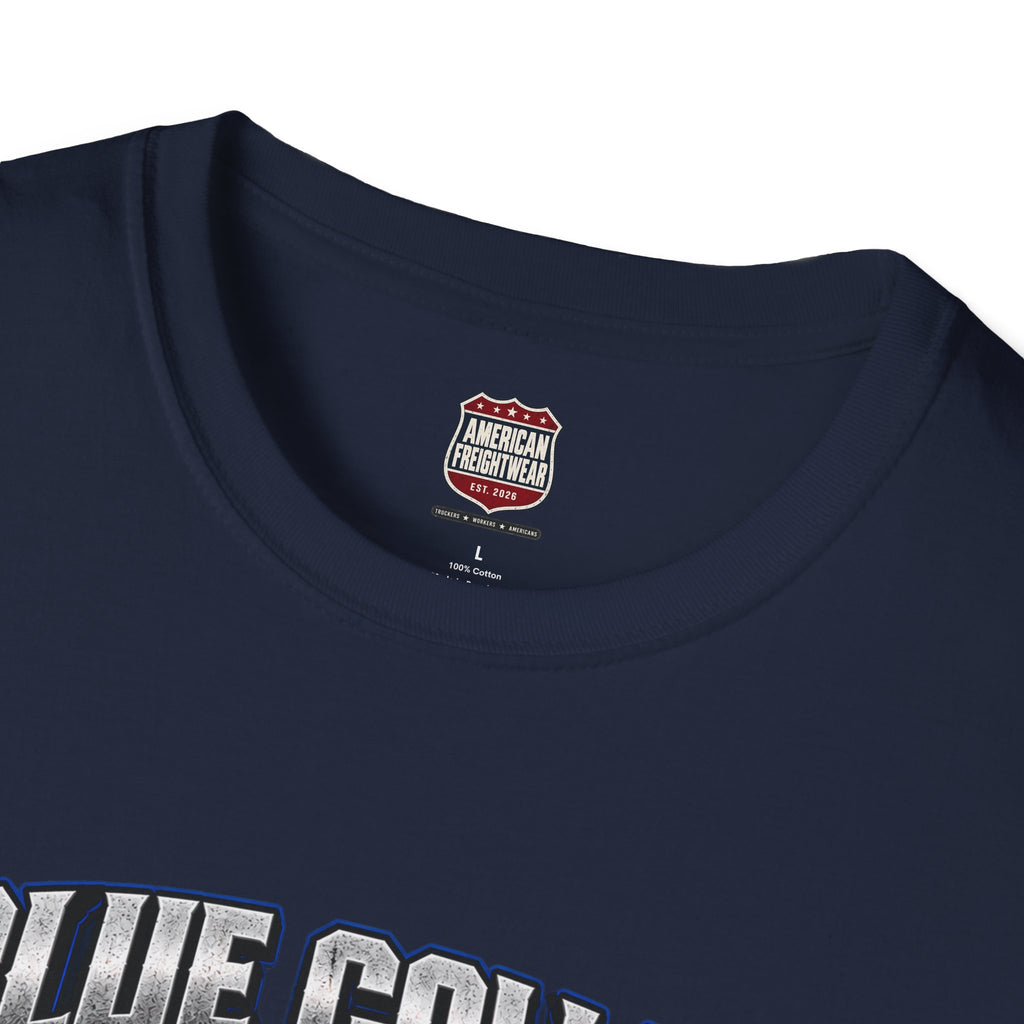 Blue Collar, Higher Purpose Unisex T-Shirt