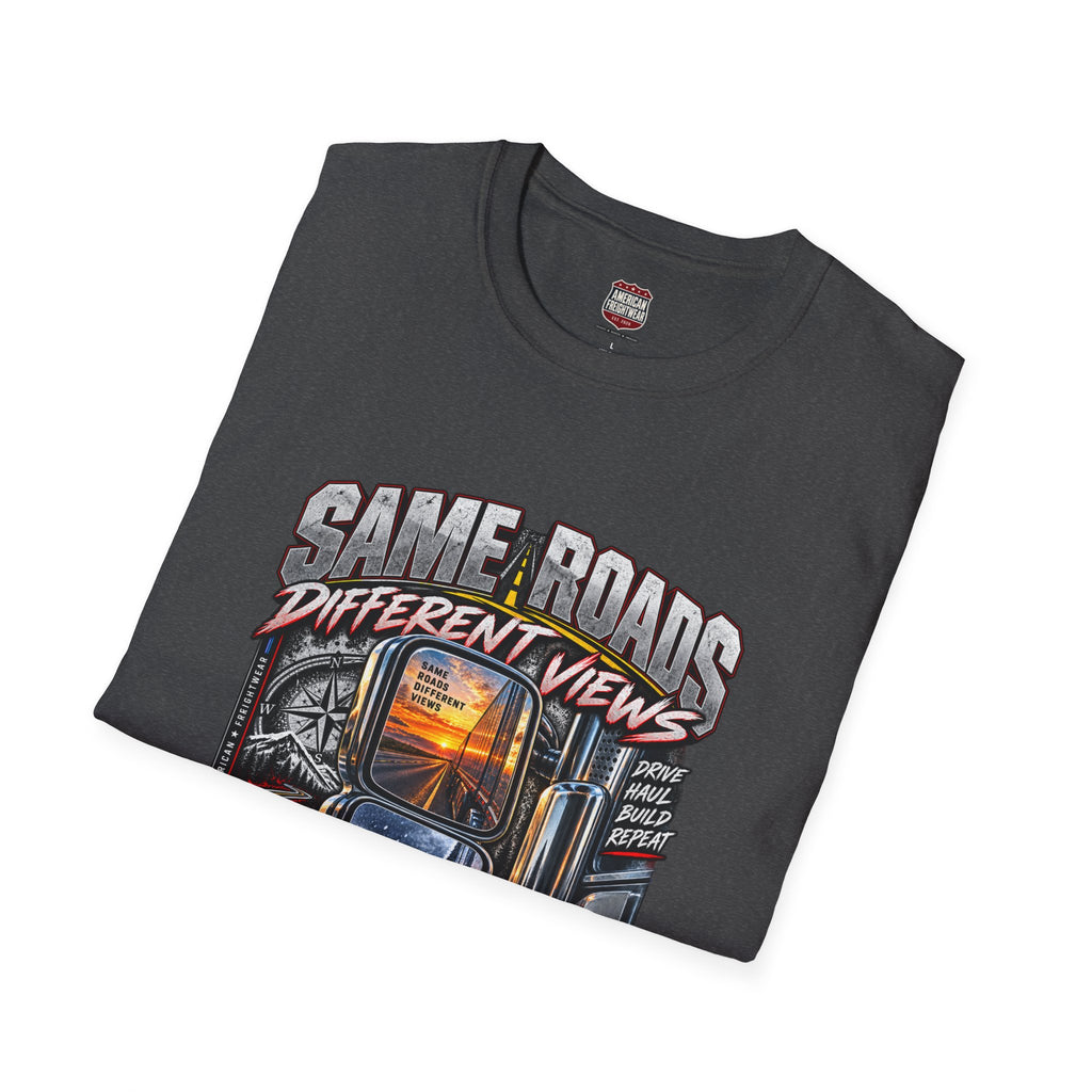 Same Roads, Different Views Unisex T-Shirt