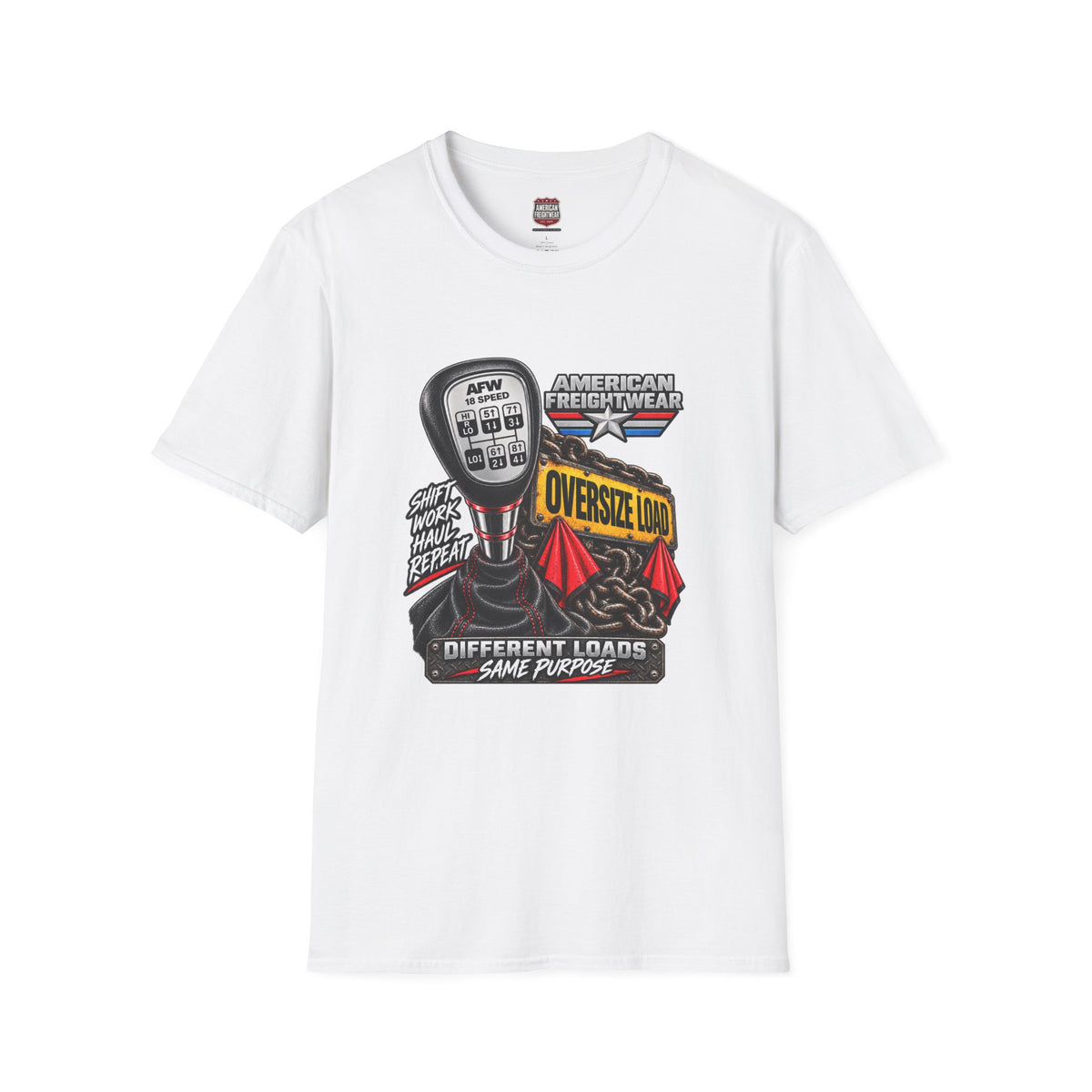 Shift, Work, Haul, Repeat Unisex T-Shirt