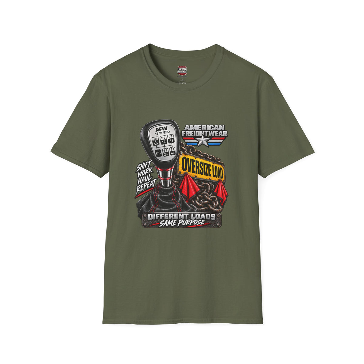 Shift, Work, Haul, Repeat Unisex T-Shirt