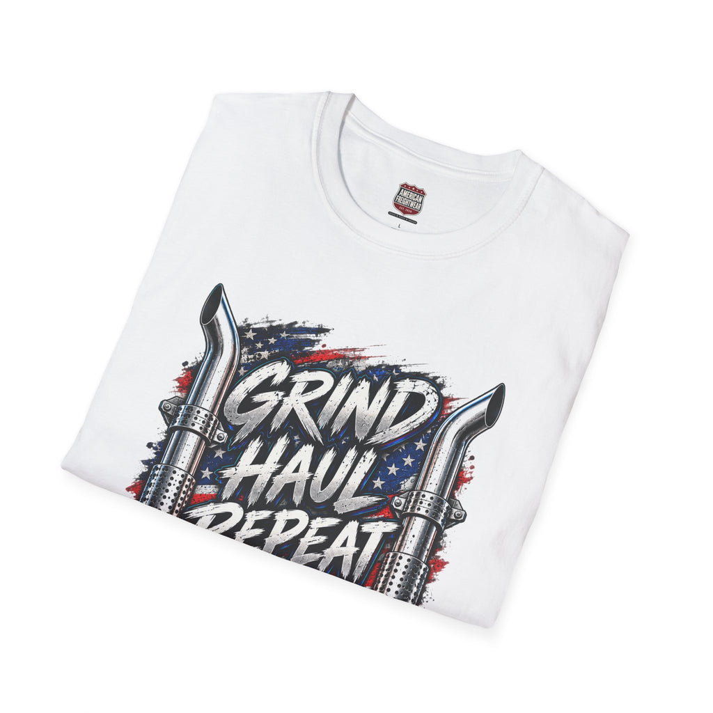 Grind, Haul, Repeat Unisex T-Shirt