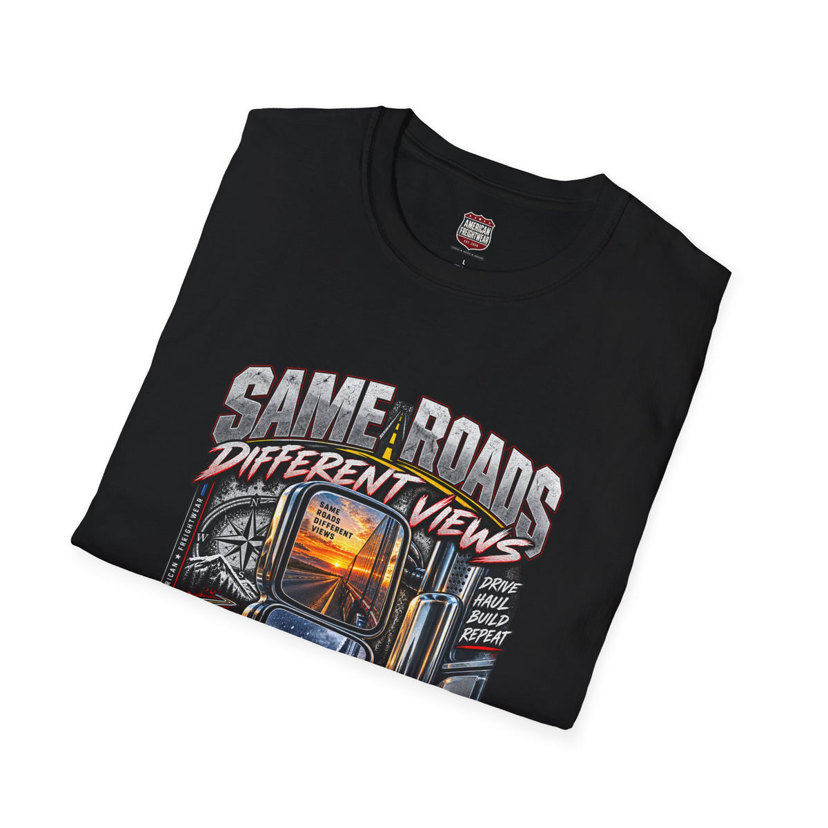 Same Roads, Different Views Unisex T-Shirt