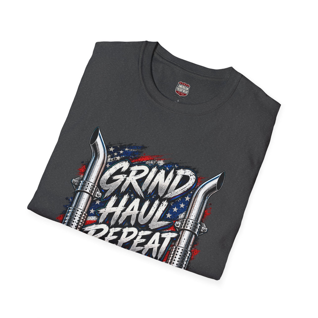 Grind, Haul, Repeat Unisex T-Shirt