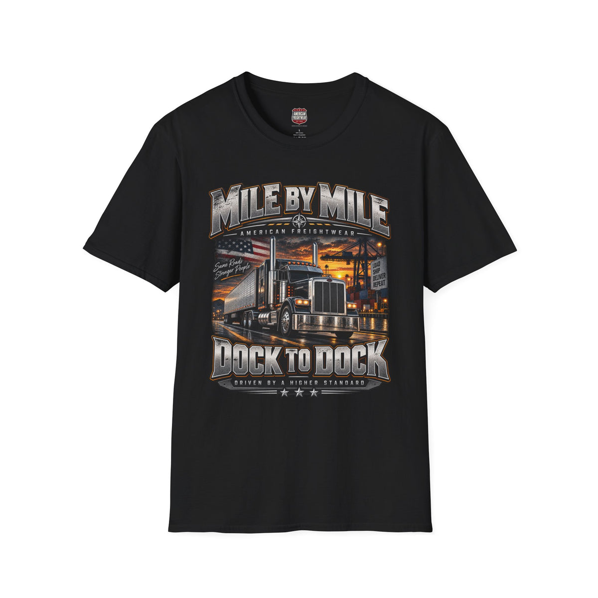 Mile by Mile, Dock to Dock Unisex T-Shirt