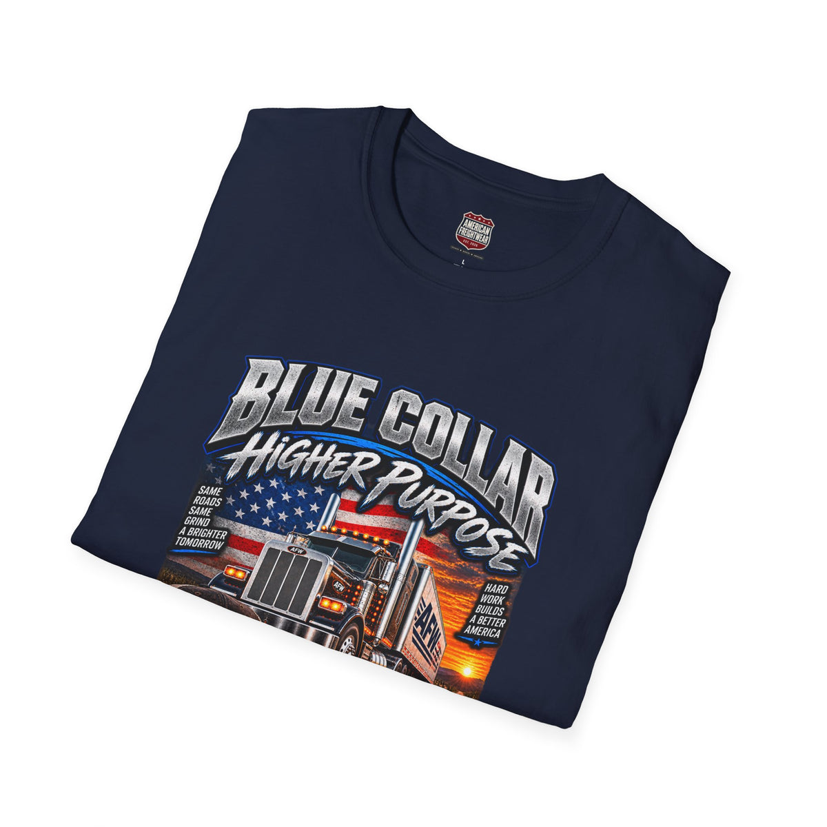 Blue Collar, Higher Purpose Unisex T-Shirt