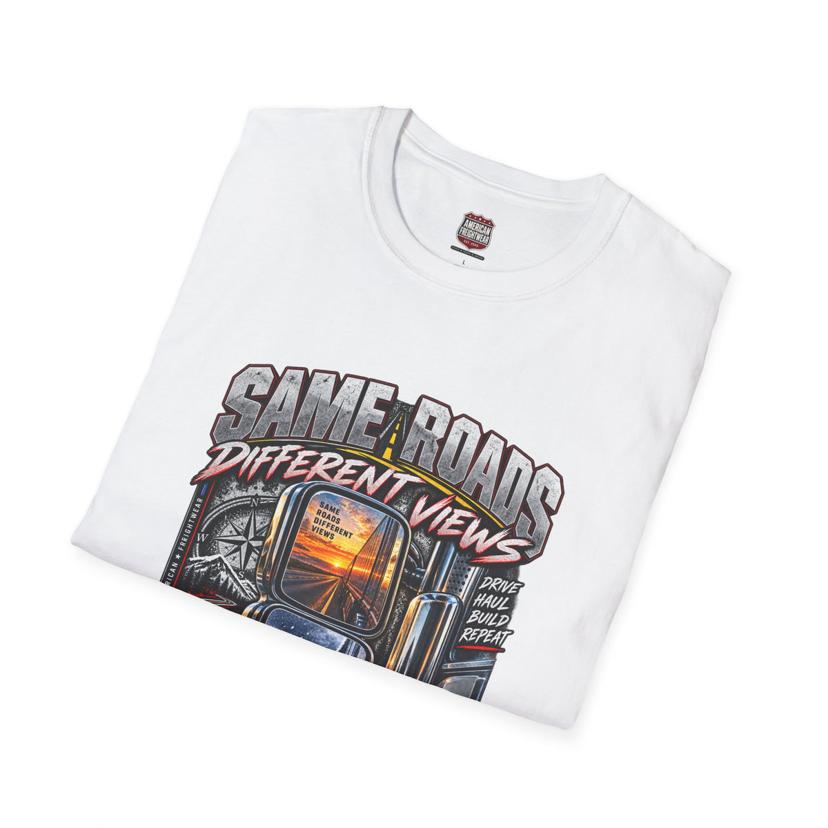 Same Roads, Different Views Unisex T-Shirt