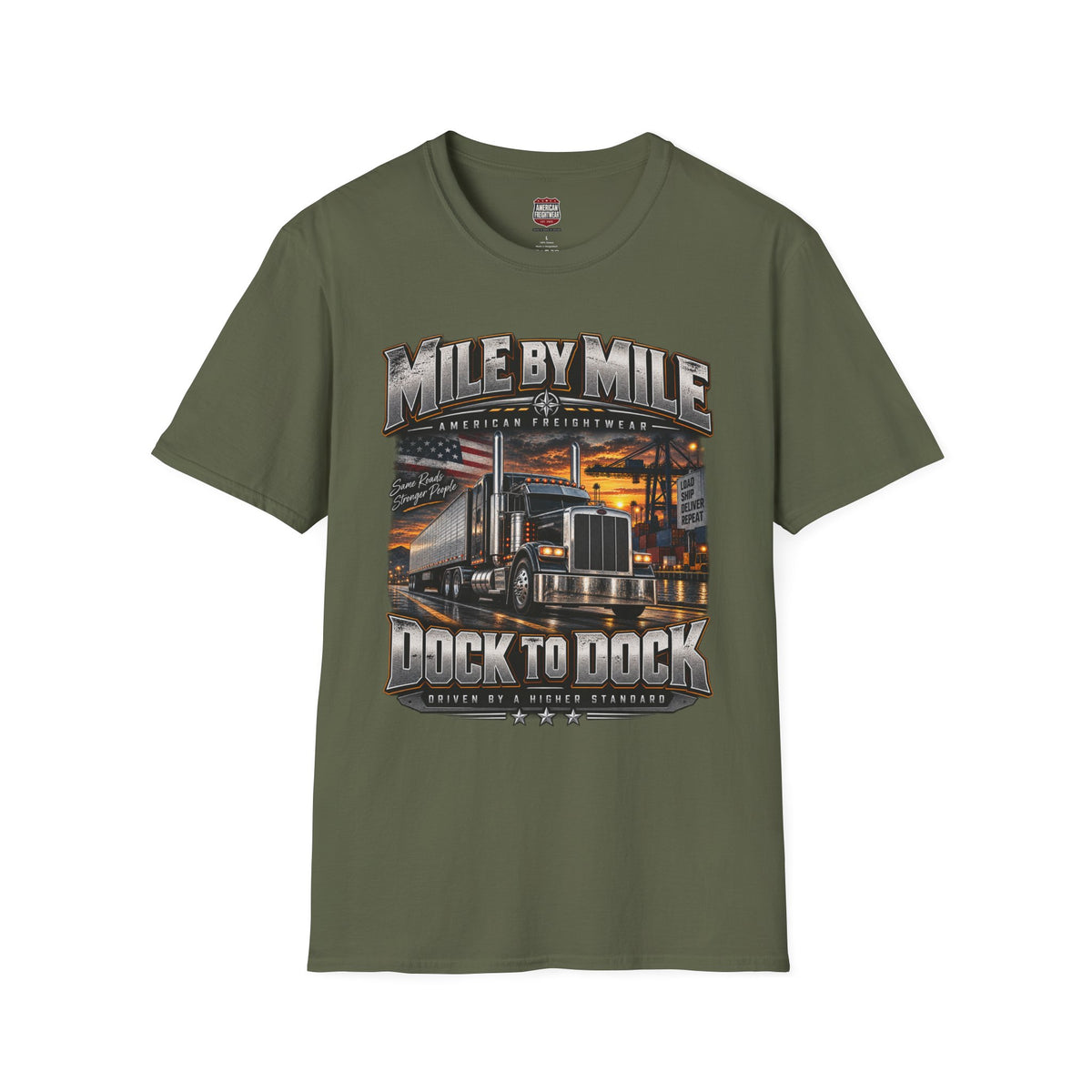 Mile by Mile, Dock to Dock Unisex T-Shirt