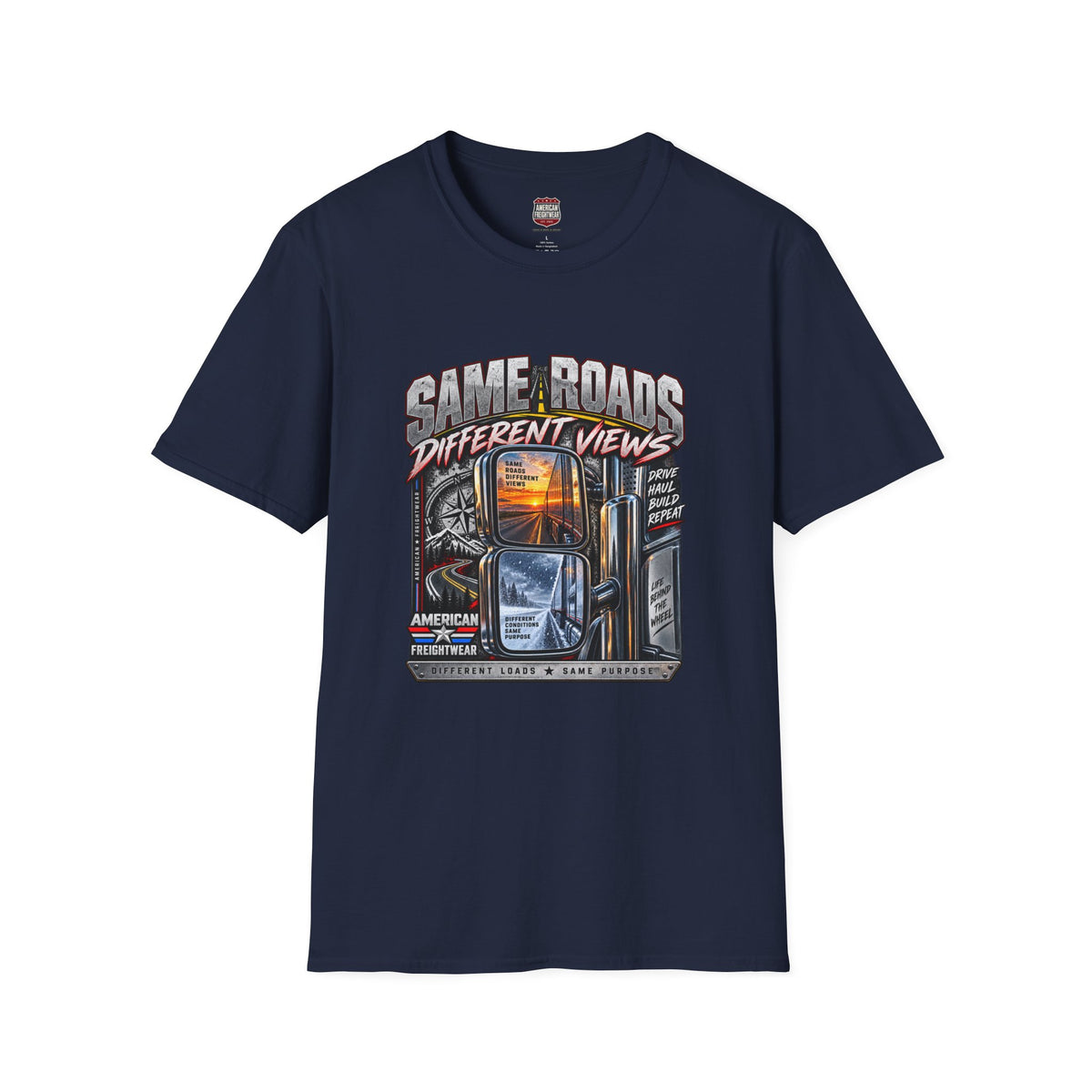 Same Roads, Different Views Unisex T-Shirt